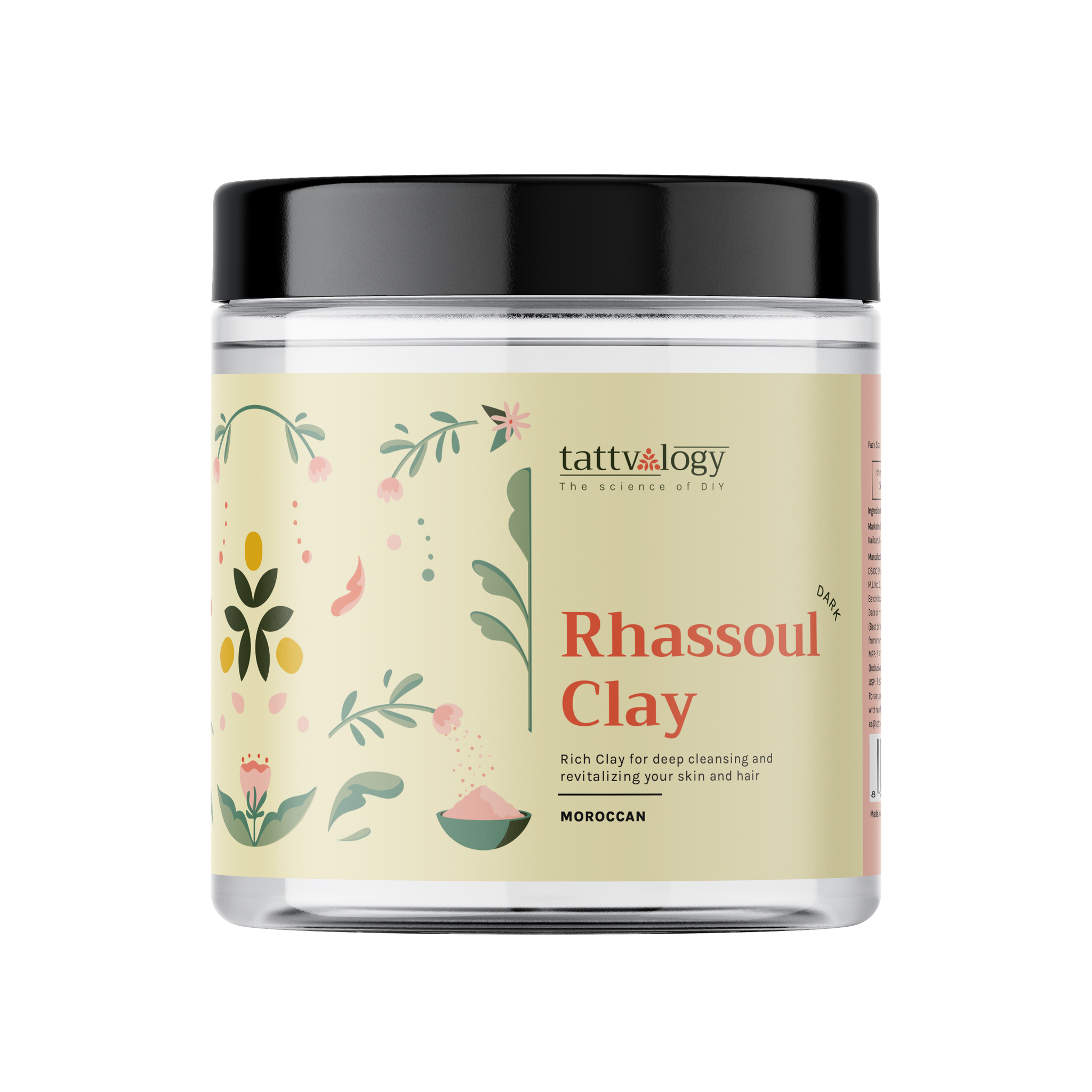 Moroccan Rhassoul Clay (Dark)